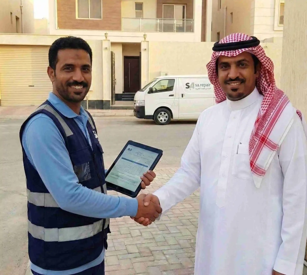 أفضل حلول فحص تسريب المياه واصلاح الستريب مع شركة sa.repair